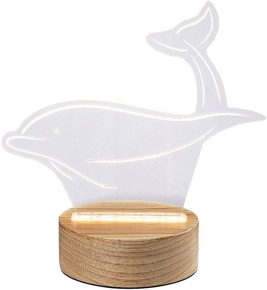 Lampă de masă LED Rabalux - Akali 76002, IP 20, 2 W, delfin