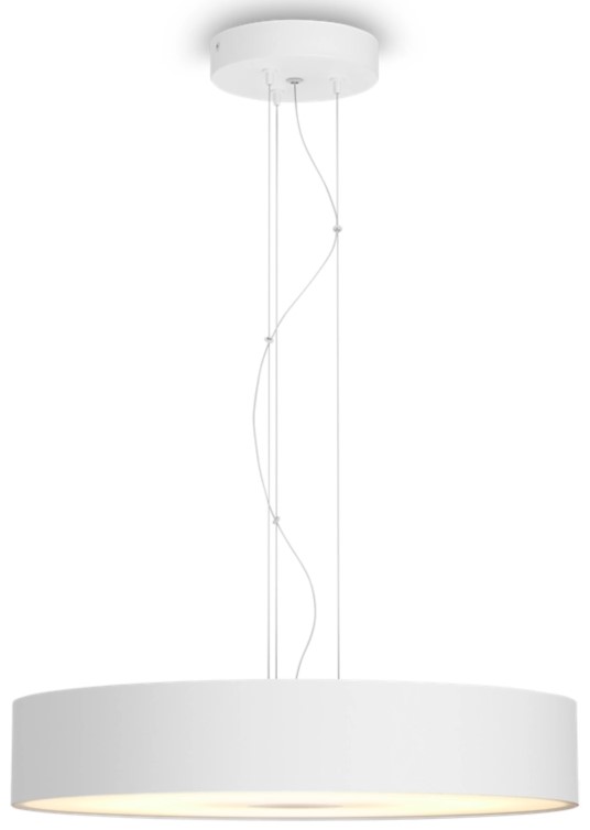 Pendul LED Philips - Hue Fair, IP20, 25W, dimmer, alb