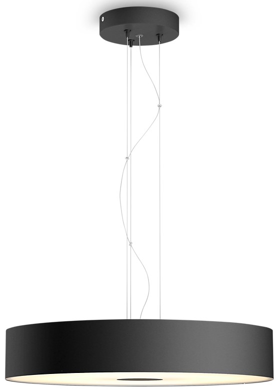 Pendul LED Philips - Hue Fair, IP20, 25W, dimmer, negru