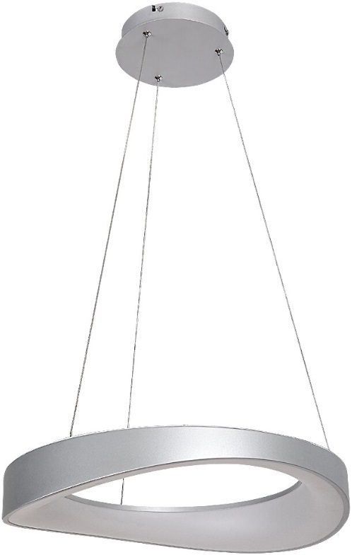 LED Pendul Rabalux - Iliana 72236, 56W, alb-argintiu