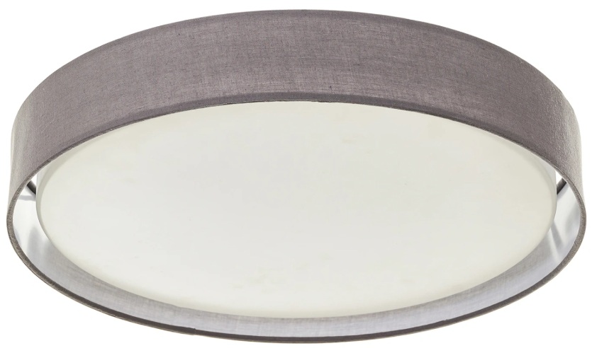 Plafoniera LED Elbulgaria - Barcelona, 2395/40GR, 39W, IP20, 3000K, gri