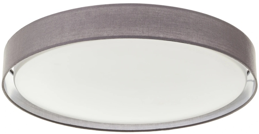 Plafoniera LED Elbulgaria - Barcelona, 2395/50GR, 53W, IP20, 3000K, gri