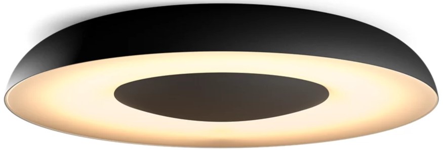 Plafon LED Philips - Hue Still, IP20, 22.5W, dimmer, negru