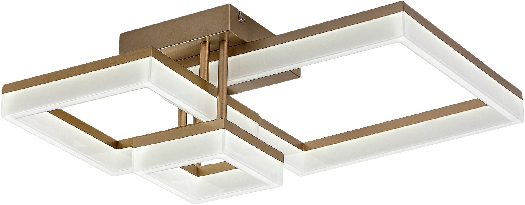 Plafoniera LED Rabalux - Amilia 71384, 22W, auriu-alb