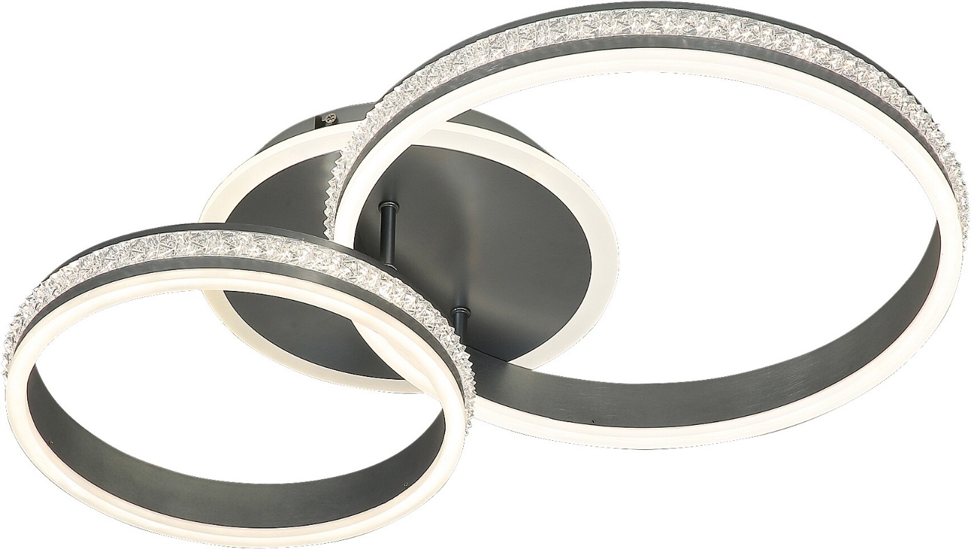 Plafonieră LED Rabalux - Avalon 2229, 50W, argintiu-alb