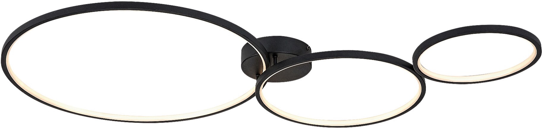 Plafonieră LED Rabalux - Formand 71297, 38W, negru-alb