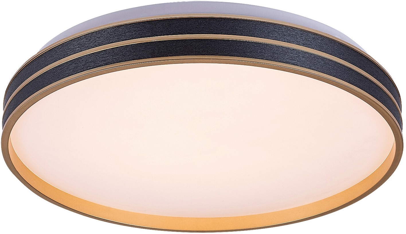 Plafon LED Rabalux - Gandor 71141, IP20, 24W, reglabil, negru mat
