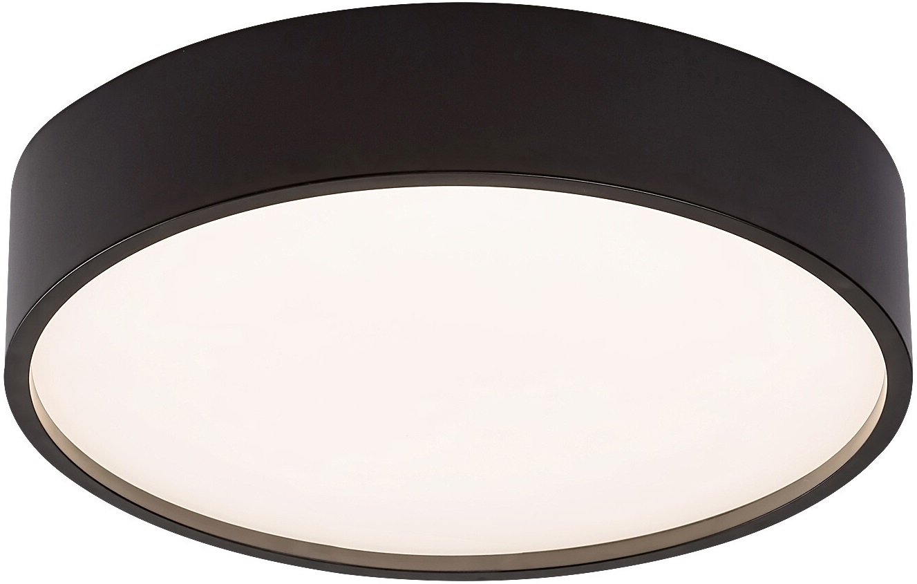 LED Plafon Rabalux - Larcia 75009, IP 44, 18 W, negru