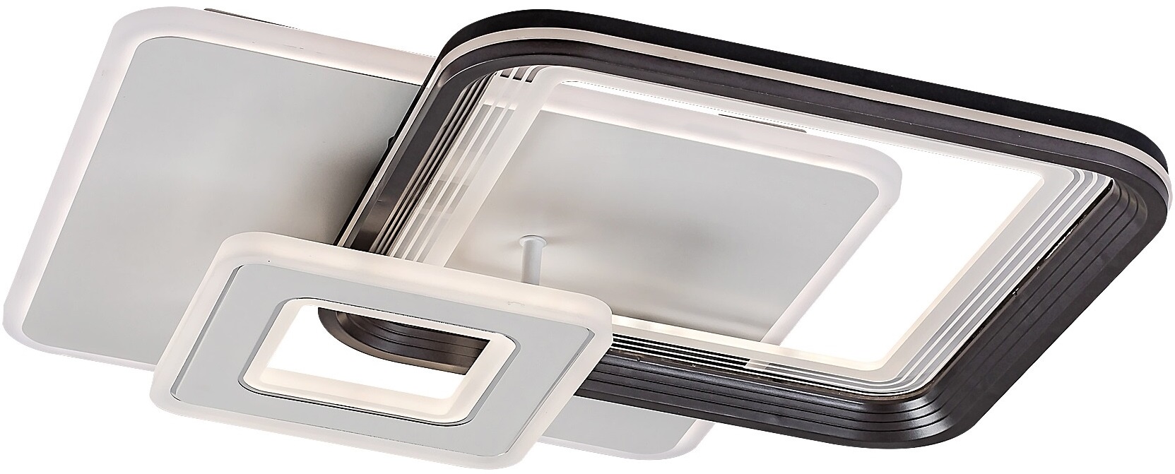 Plafonieră cu LED Rabalux - Stregobor 2937, IP20, 48W, 2950lm, neagră