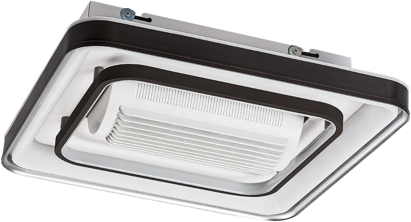Plafoniera LED cu ventilator Rabalux - Aireon 71341, 50W, negru-alb
