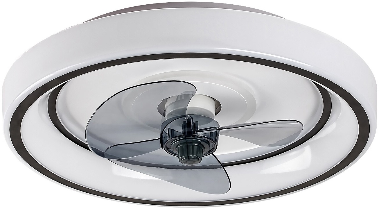 Plafonieră cu LED cu ventilator Rabalux - Horacio 71009, IP 20, 67 W, negru