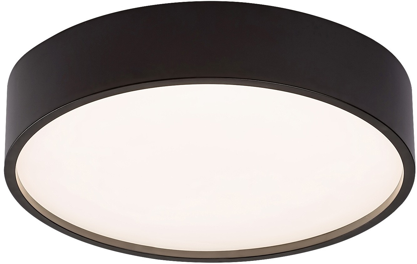 Plafoniera LED cu senzor Rabalux - Larcia 75011, IP 44, 19 W, negru