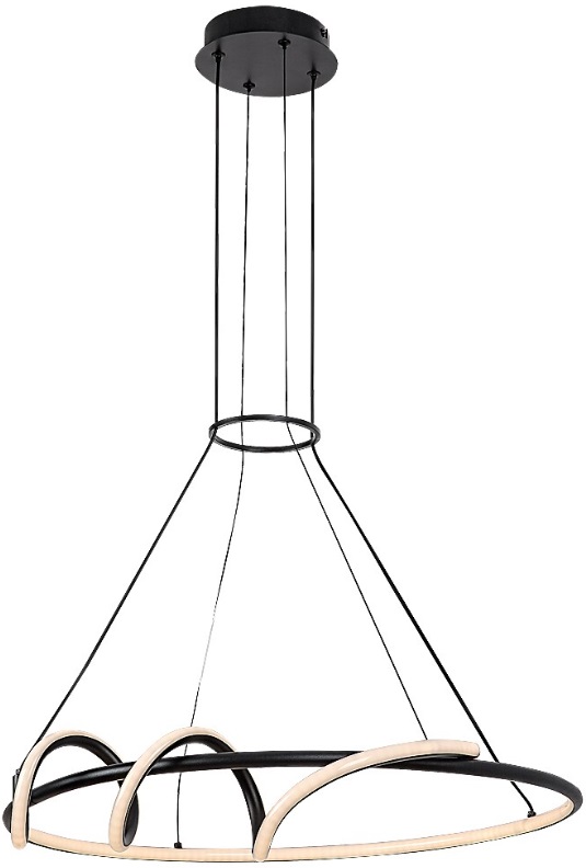 LED candelabru Rabalux - Menazi 72022, 46W, negru-alb