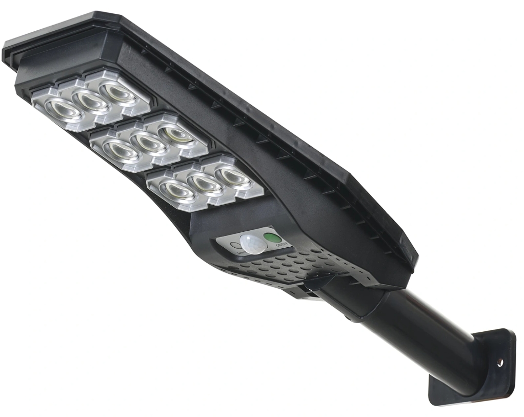 Lampă solară LED Elbulgaria - Cu telecomandă, 150W, 5 V, neagră