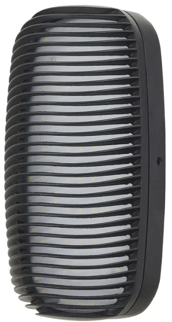 Aplica LED exterior Elbulgaria - Aksel, 18W, IP44, 4000K, negru