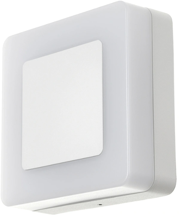 Aplica LED exterior Elbulgaria - Hasle S, 12W, IP44, 4000K, alb