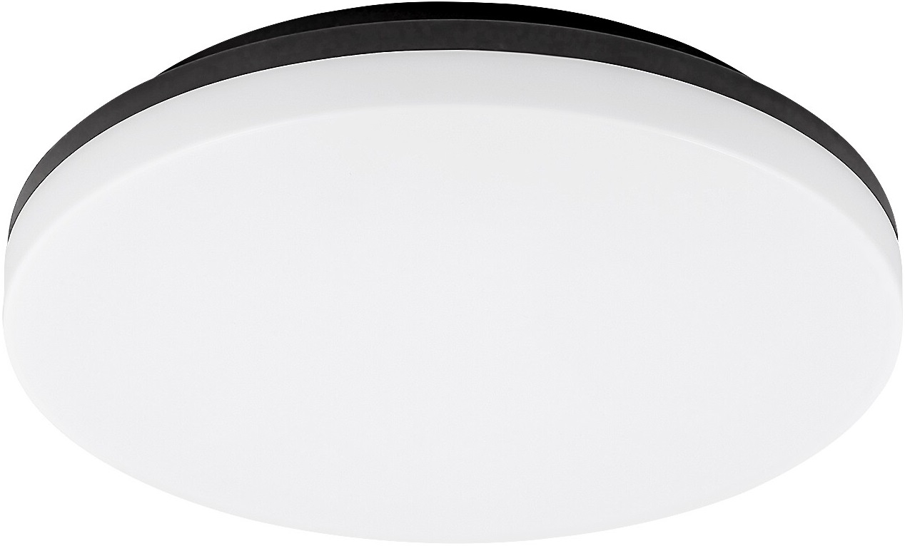 Plafonieră cu LED pentru exterior Rabalux - Pernik 7265, IP 54, F, 24 W, 230 V, 2400 lm, 3000 k, negru