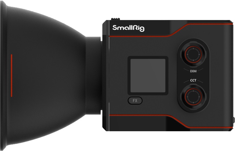 Iluminare video cu LED-uri SmallRig – RC 60B w/ Powerbank Clamp, negru