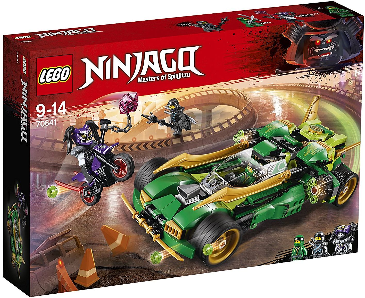 Constructor LEGO Ninjago - Ninja in noapte (70641) | Ozone.ro