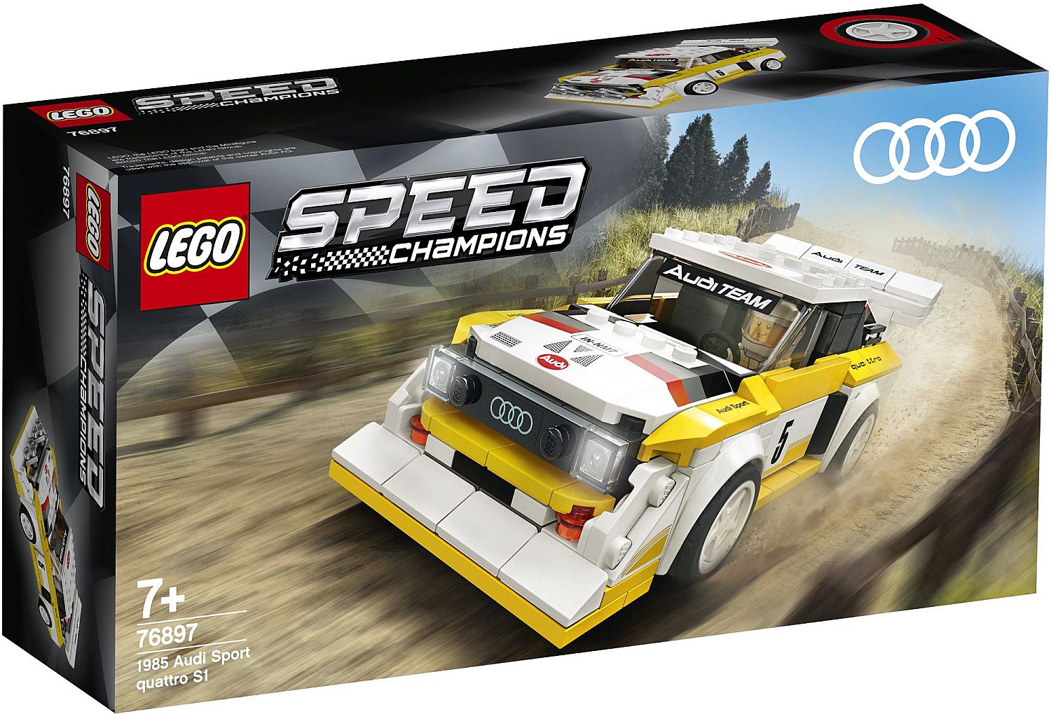 Constructor LEGO Speed Champions - Audi Sport quattro S1 (76897