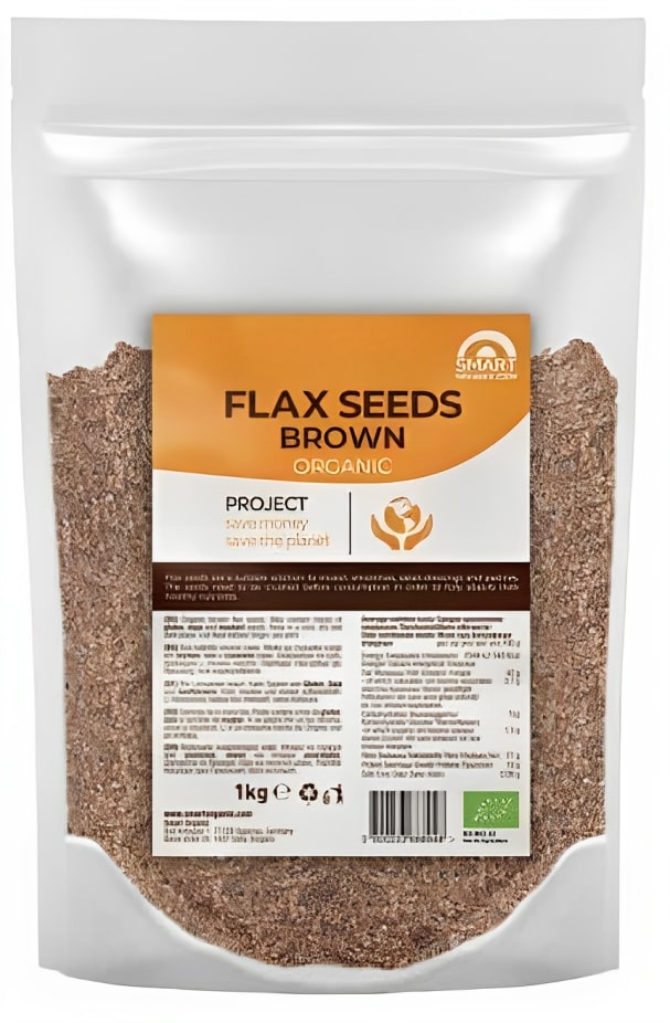 Semințe de in, 1 kg, Smart Organic