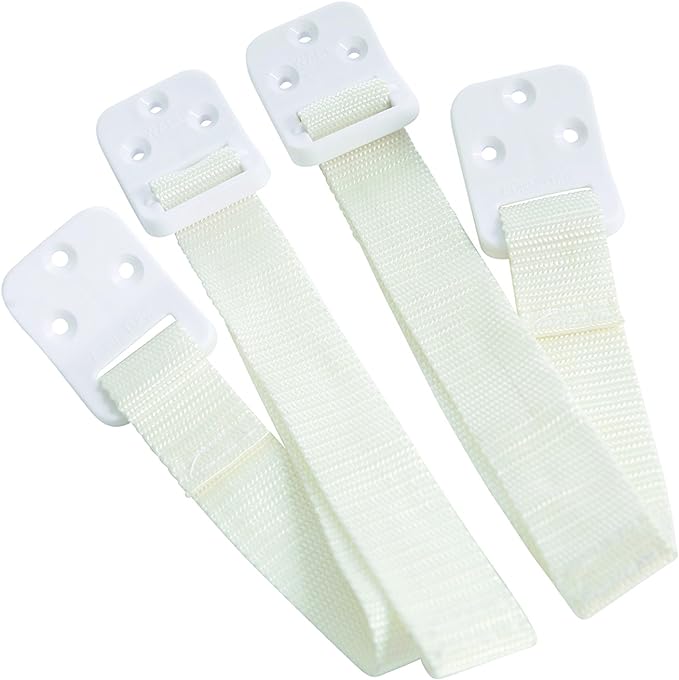 Benzi de fixare pentru mobilier Dreambaby - 2 bucăți, albe