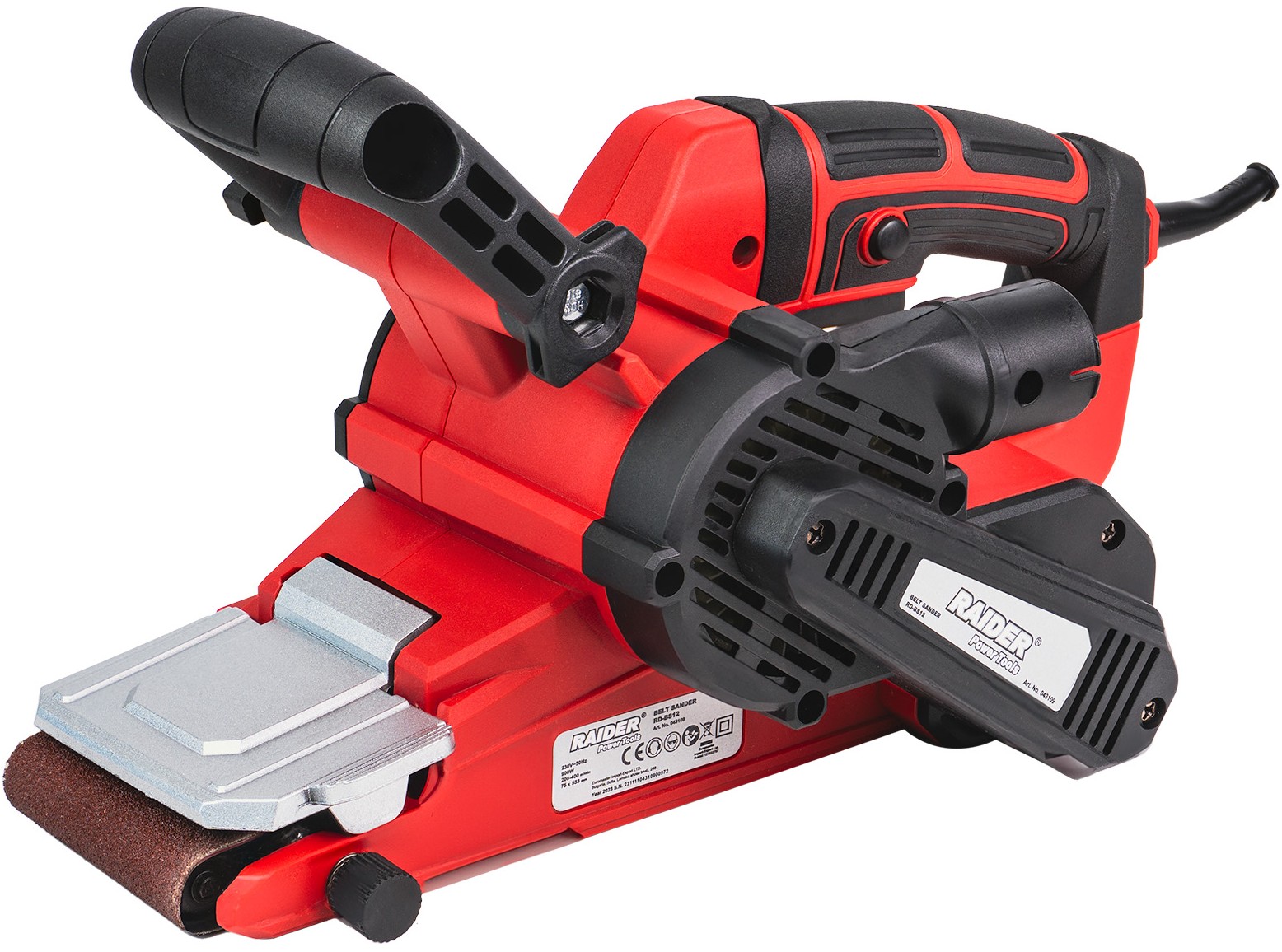 Șlefuitor cu bandă Raider - RD-BS12, 900W, 75 х 533 mm