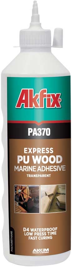 Lipici pentru lemn  Akfix - PA370, 560 g, incolor