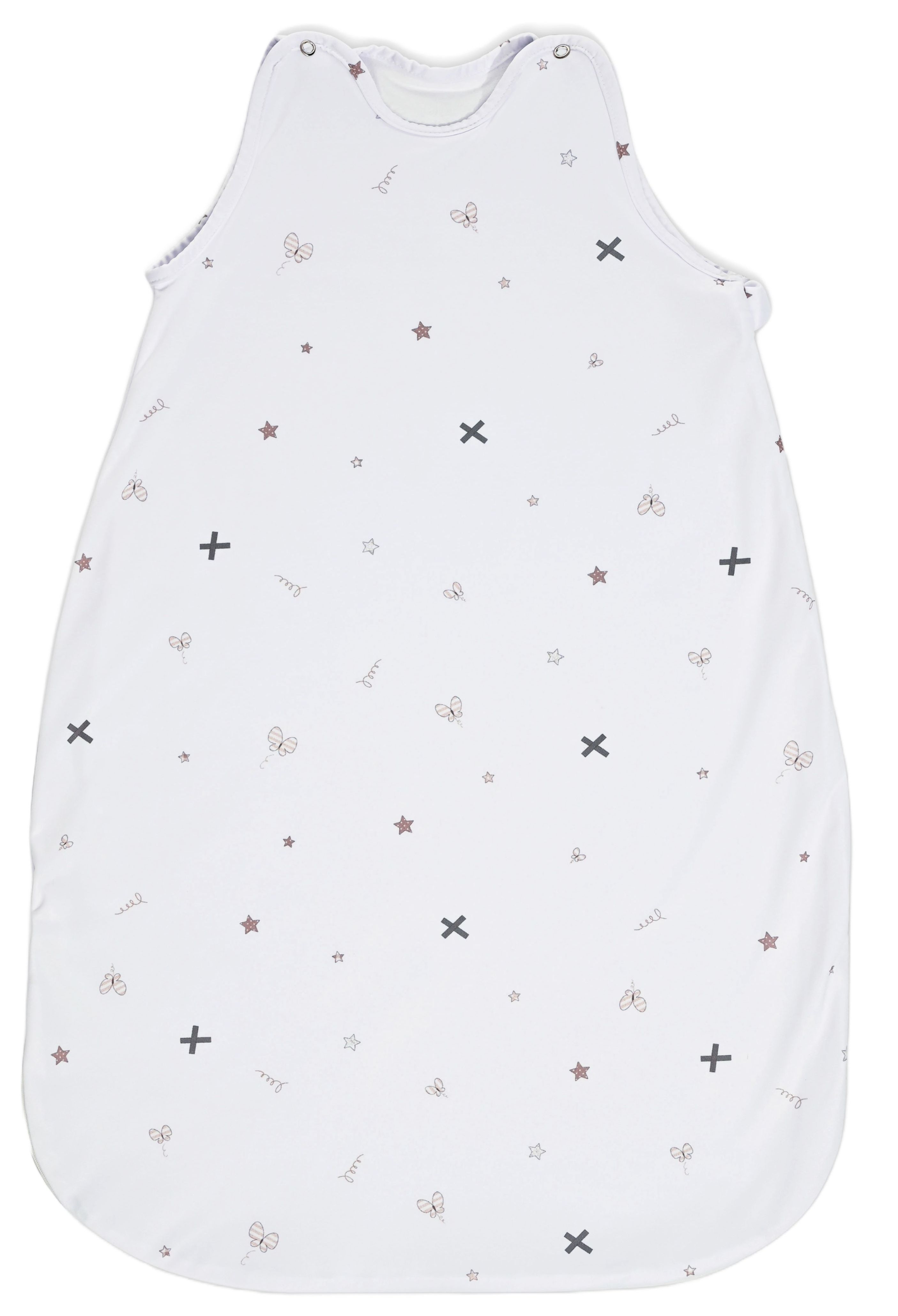 Sac de dormit de vară cu întăritură Lorelli - Honey Bunny, 0.5 Tog, 95 cm, bej