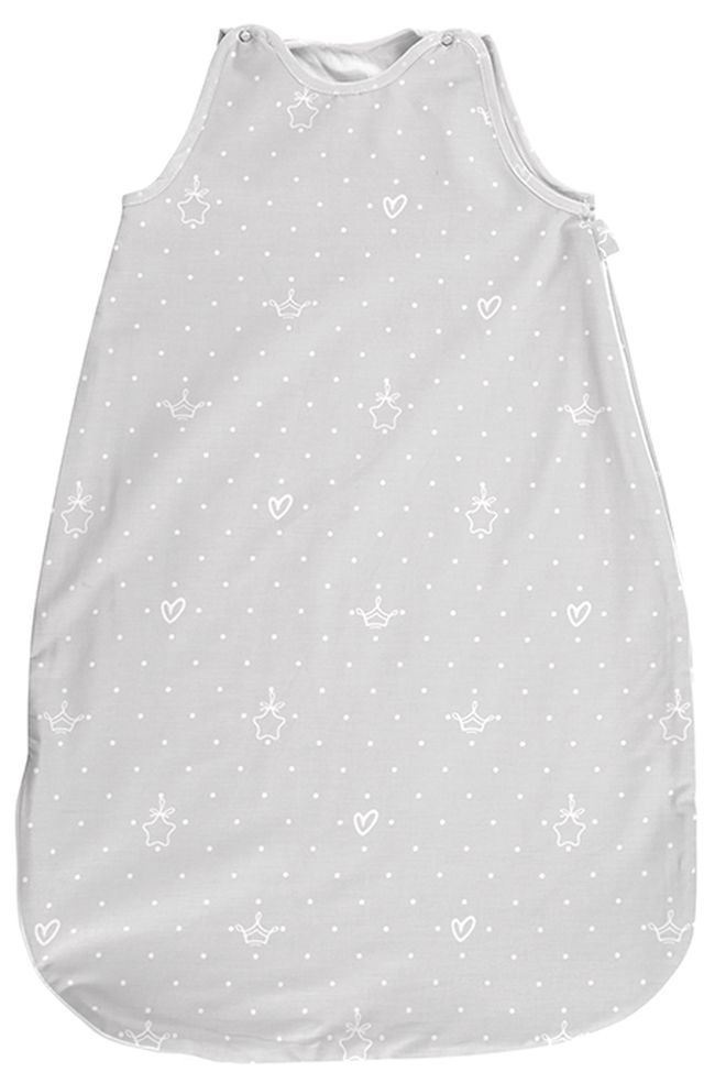 Sac de dormit de vară  cu ranfors Lorelli - Urs, 0.5 Tog, 85 cm, gri