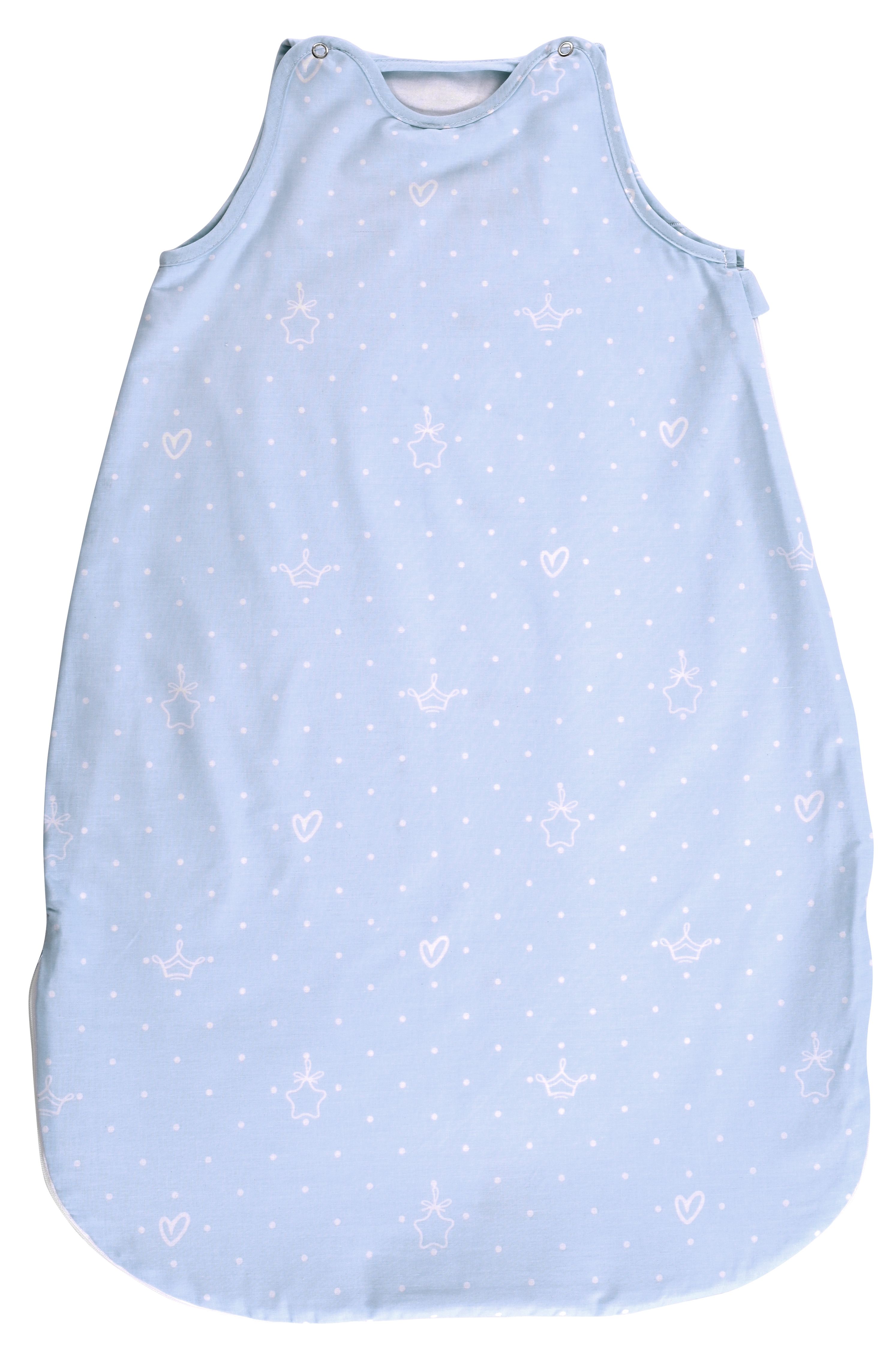 Sac de dormit de vară cu ranfors  Lorelli - Urs, 0.5 Tog, 95 cm, albastru