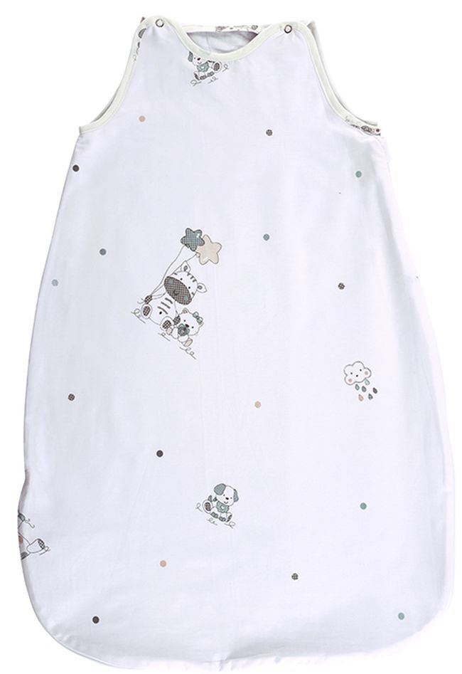Sac de dormit de vara cu pietre stralucitoare  Lorelli - Girafă, 0.5 Tog, 85 cm