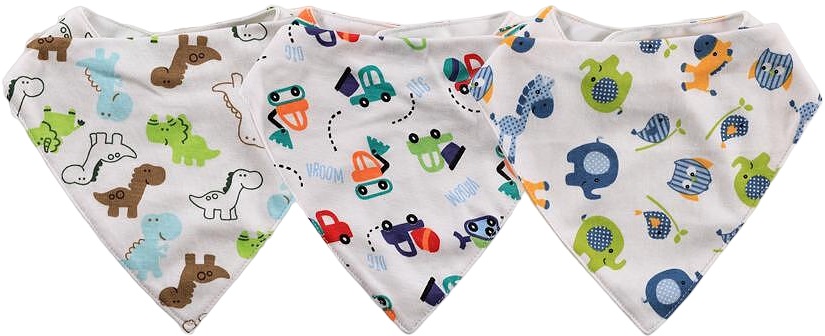 Baveta-bandana Lorelli - Boy, assortiment