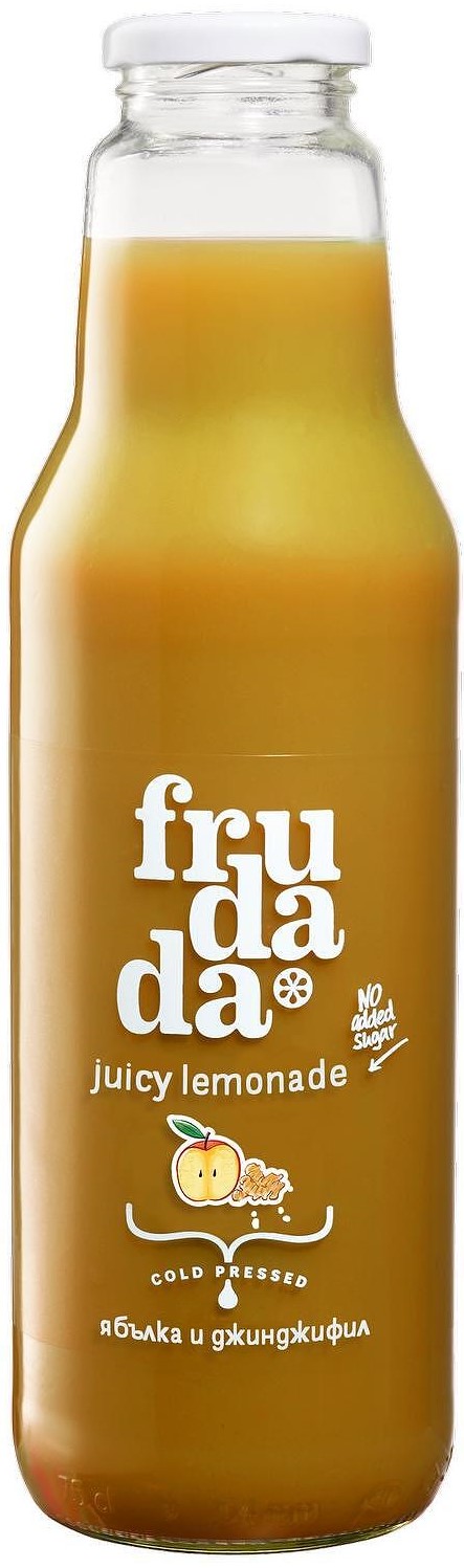 Limonadă, măr și ghimbir, 750 ml, Frudada