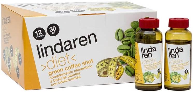 Lindaren Diet Cafea verde, 12 fiole de baut, Artesania Agricola