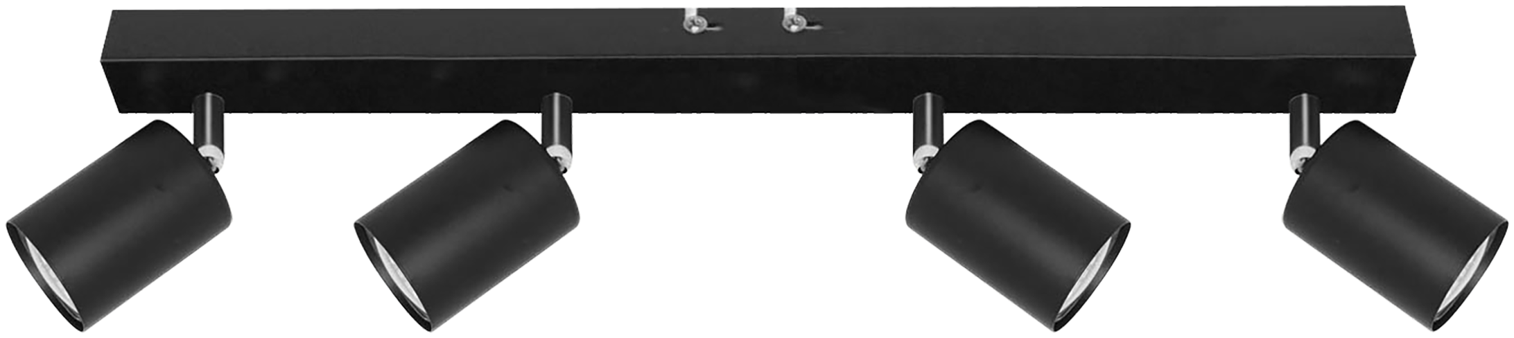 Spot liniar Orno - DOA SP4, GU10, IP20, 4 х 50W, 230V, negru