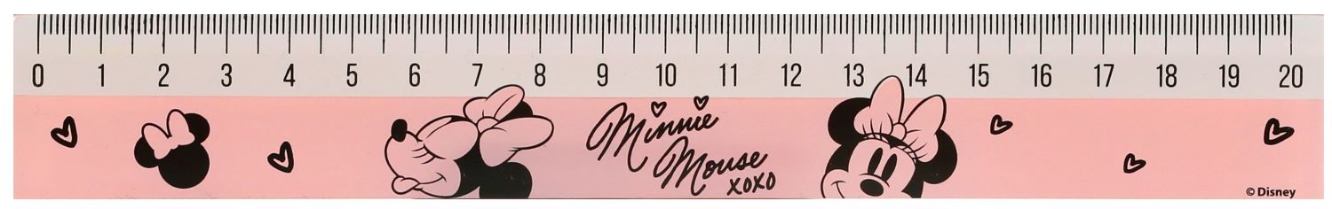 Rigla Cool Pack Disney - Minnie Mouse, 20 cm, sortiment