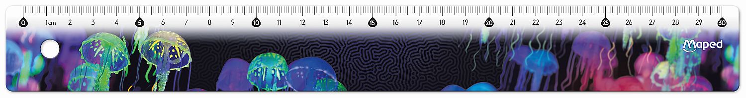 Rigla Maped Deepsea Paradise - 30 cm