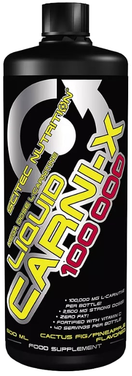 Liquid Carni-X 100 000, cactus și ananas, 500 ml, Scitec Nutrition