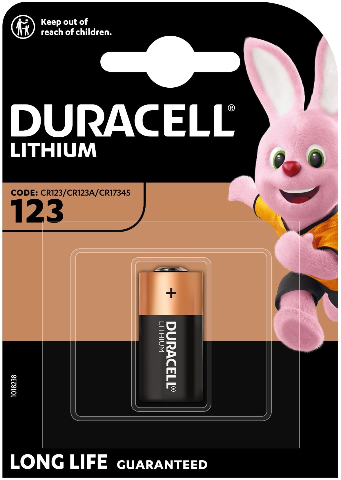Baterie litiu  Duracell - 123, 1 buc.