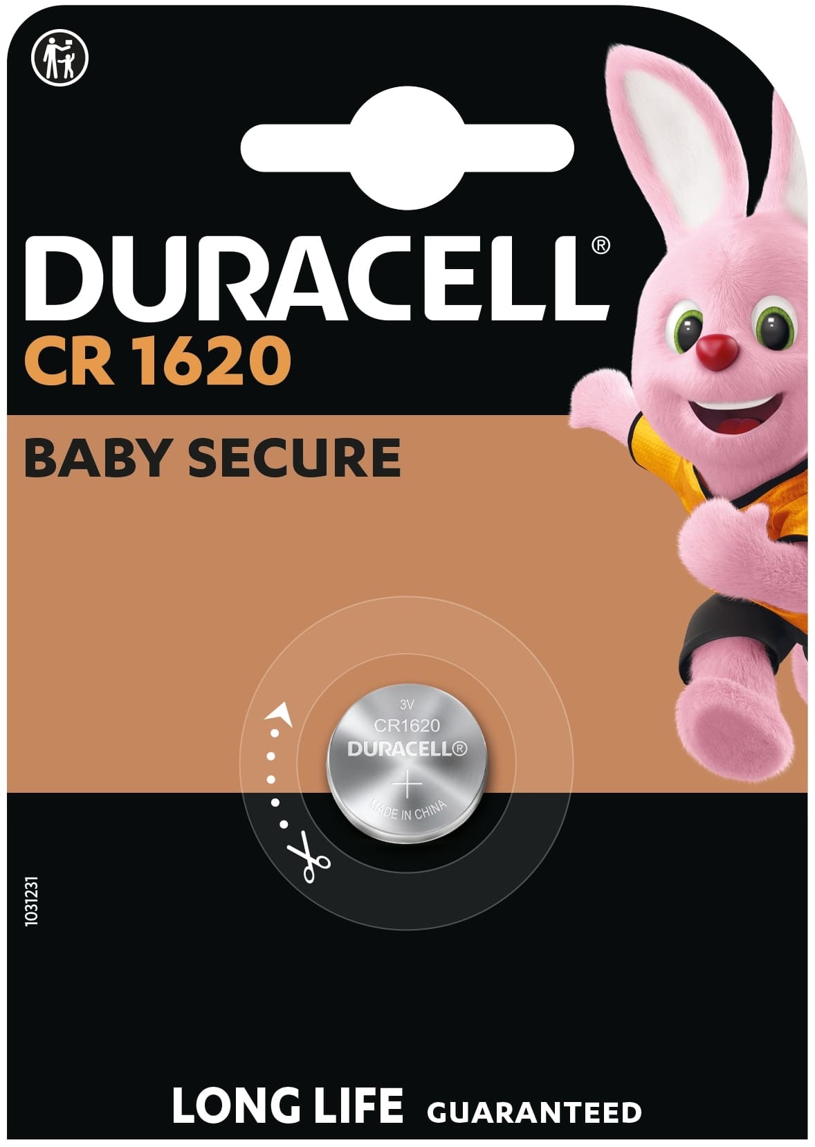 Baterie litiu  Duracell - 1620, 1 buc.
