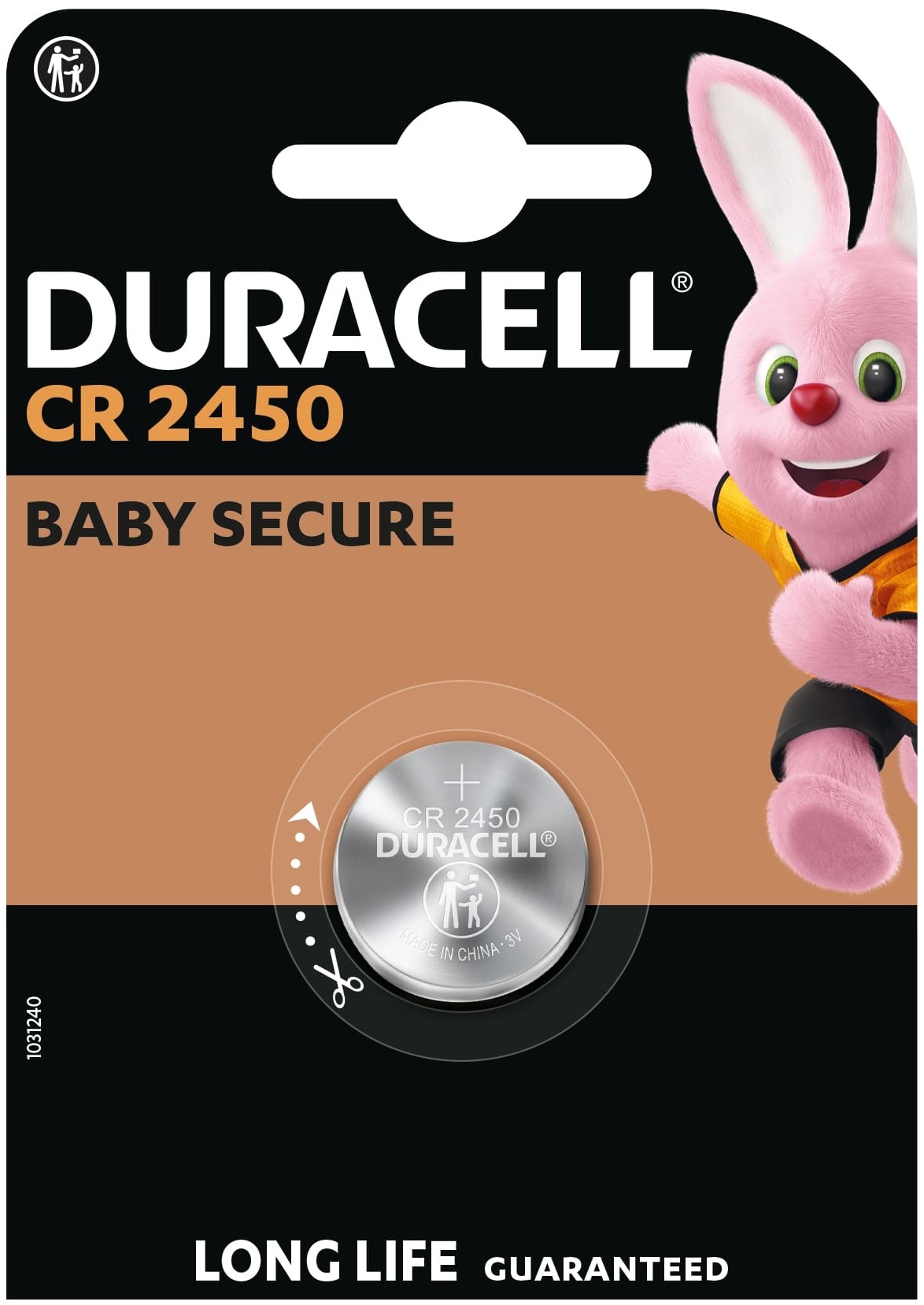 Baterie litiu  Duracell - 2450, 1 buc.