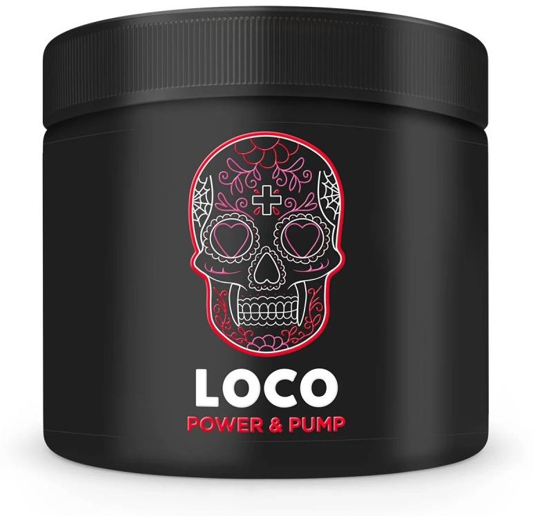 LOCO Power & Pump, kiwi și struguri, 280 g, AllNutrition