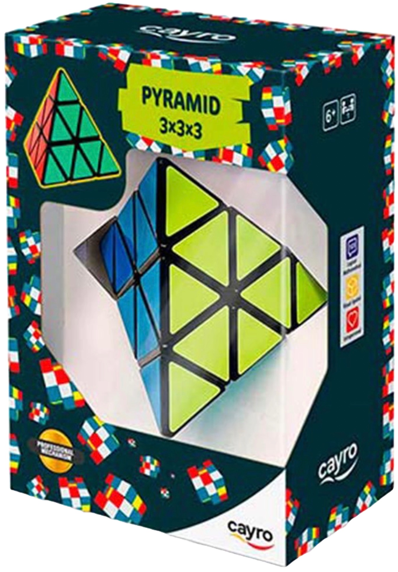 Joc de logica Cayro - Piramida, 3 x 3 x 3