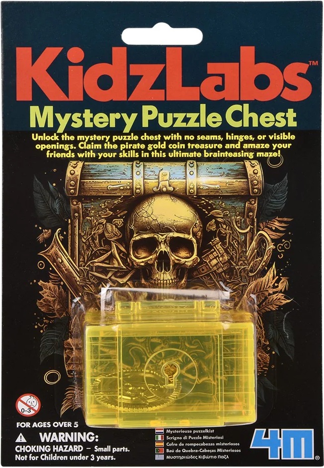 Puzzle logic 3D 4M - Comoară misterioasă de pirați