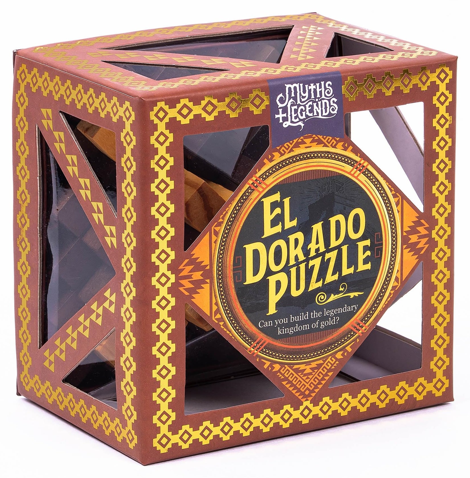 Puzzle logic 3D din lemn - Legenda lui El Dorado