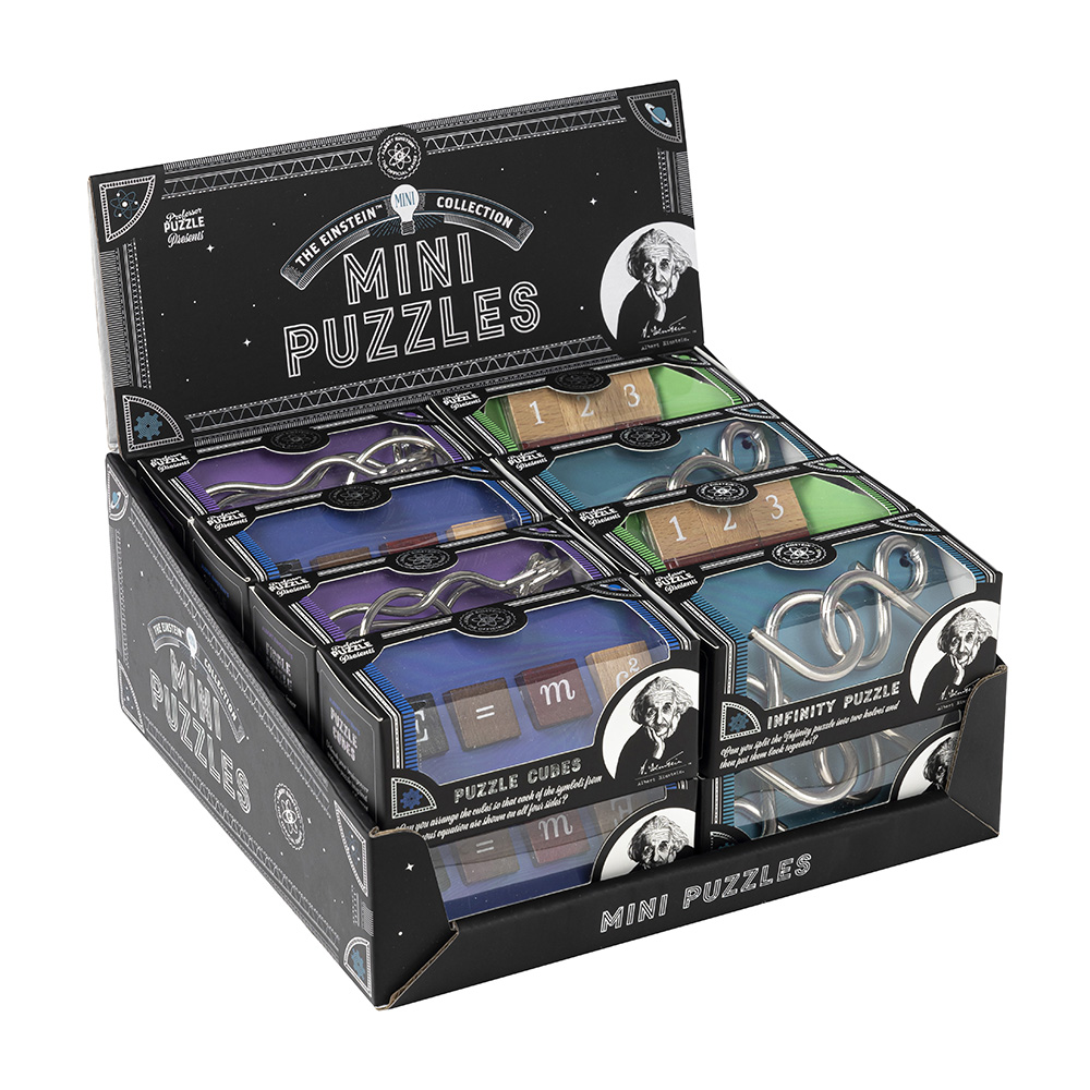 Puzzle logic 3D Professor Puzzle – Albert Einstein (sortiment)