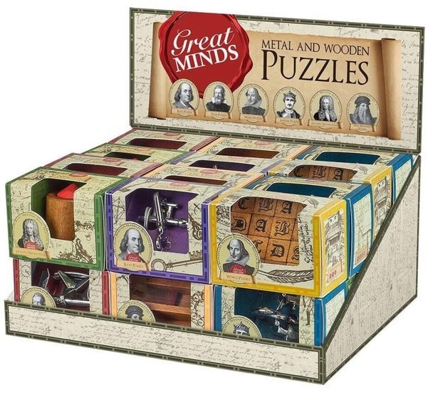 Puzzle logic Professor Puzzle - Great Minds, sortiment