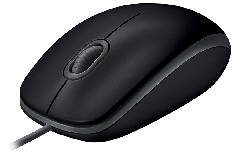 Mouse Logitech B110 Silent - optic, negru