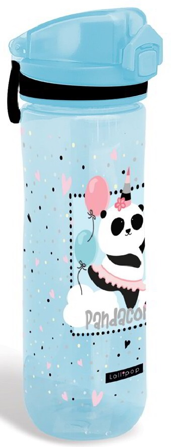 Sticlă din tritan Lizzy Card - Lollipop Pandacorn, 600 ml